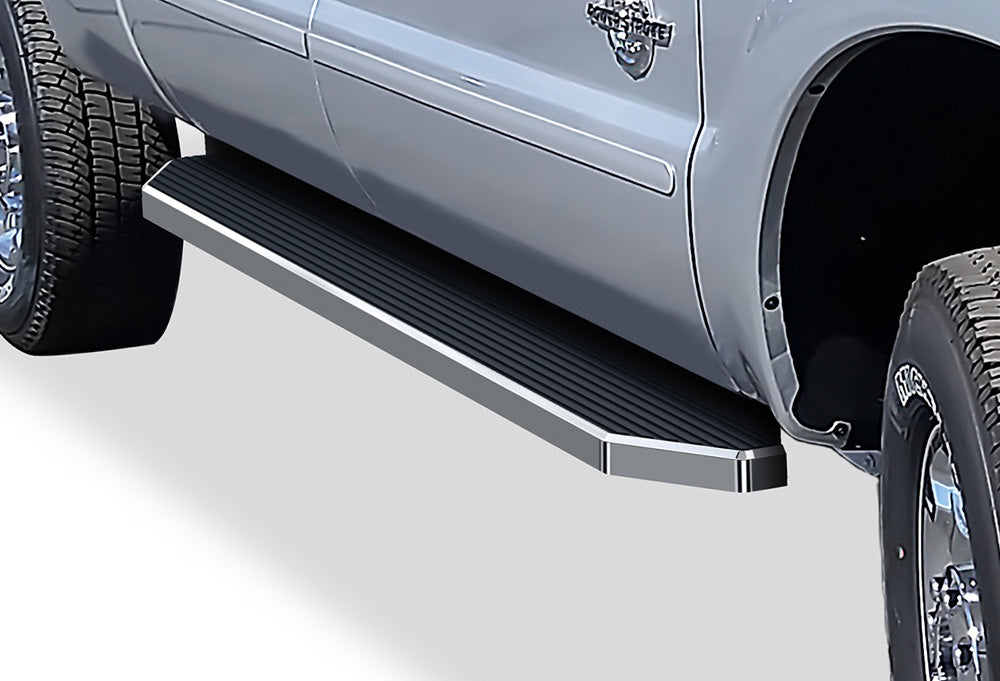 Stainless Steel Both Sides Running Board-H Series 1999-2016 Ford F-250/F-350/F-450/F-550 Super Duty Crew Cab IB06RJA1Y