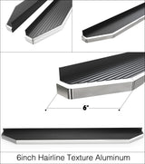 Stainless Steel Both Sides Running Board-H Series 2007-2010 Ford Explorer Sport Trac IB06RJB8Y