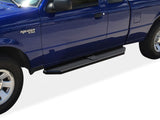 Stainless Steel Both Sides Running Board-H Series 1999-2011 Ford Ranger Super Cab 4 Door\ 1999-2011 Ford Ranger EDGE Super Cab 4 Door\ 1999-2011 Mazda B-Series Super Cab 4 Door IB06RJC9H