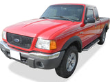 Stainless Steel Both Sides Running Board-H Series 1999-2011 Ford Ranger Super Cab 4-Door\ 1999-2011 Ford Ranger "EDGE" Super Cab 4-Door\ 1999-2011 Mazda B-Series Super Cab 4-Door IB06RJC9Y