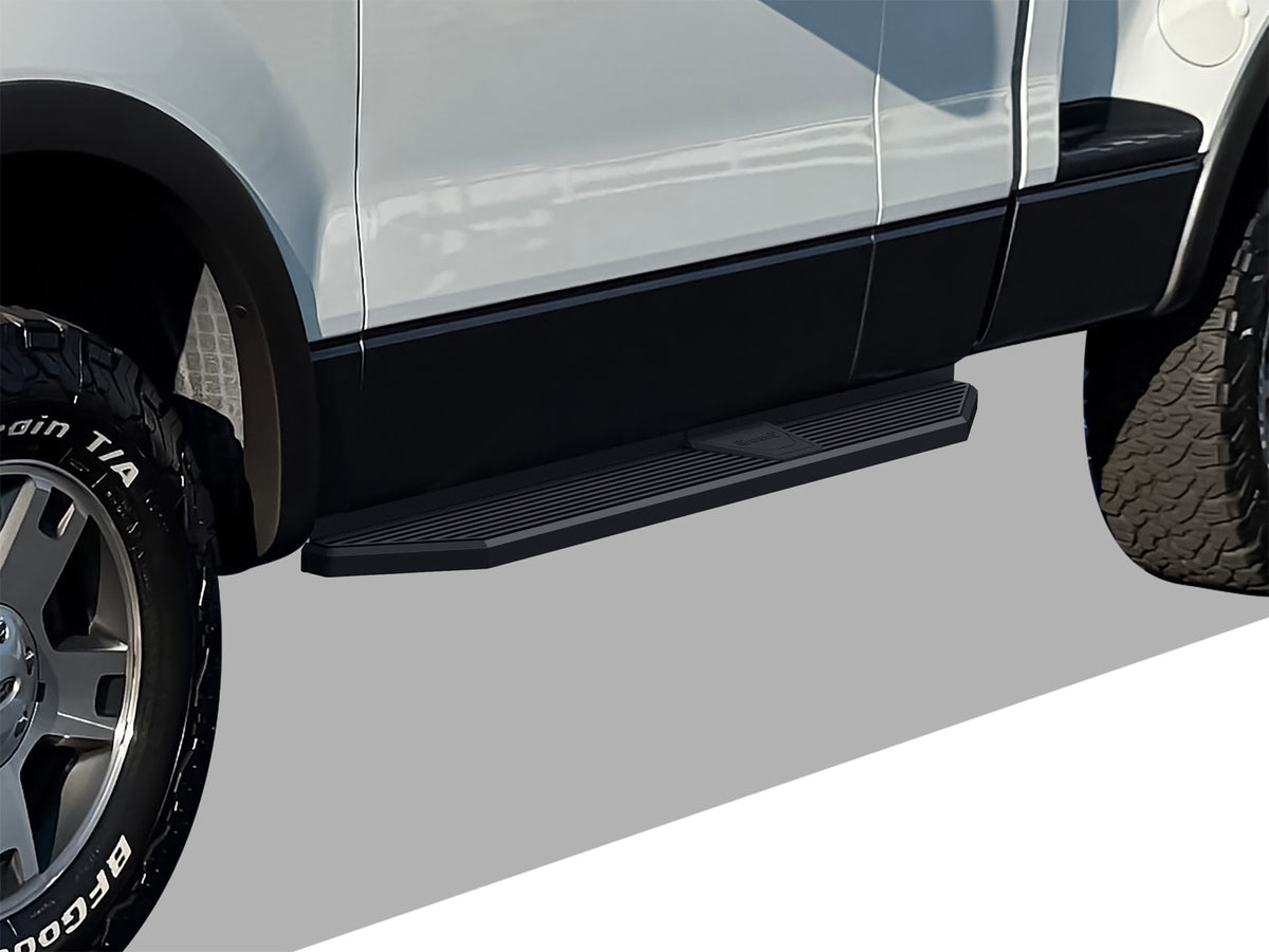 Stainless Steel Both Sides Running Board-H Series 2004-2008 Ford F-150 Regular Cab\ (Excl. 04 Heritage Edition) IB06RJD2H