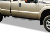 Stainless Steel Both Sides Running Board-H Series 1999-2016 Ford F-250/F-350/F-450/F-550 Super Duty Super Cab IB06RJJ3Y