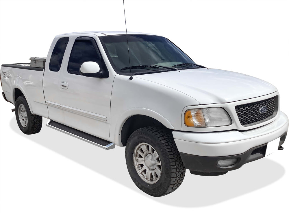 6061 Aircraft Aluminum Both Sides iRunning Board 1999-2003 Ford F-150/F-250LD Super Cab (Incl. 04 Heritage) IB06RJJ8A