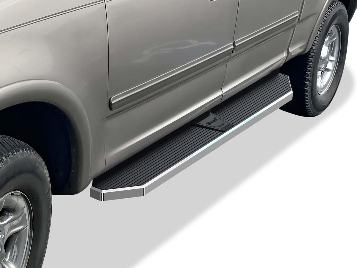 Stainless Steel Both Sides Running Board-H Series 2001-2003 Ford F-150 SuperCrew Cab 4-Door (Incl. 2004 Heritage Model) IB06RJJ9Y