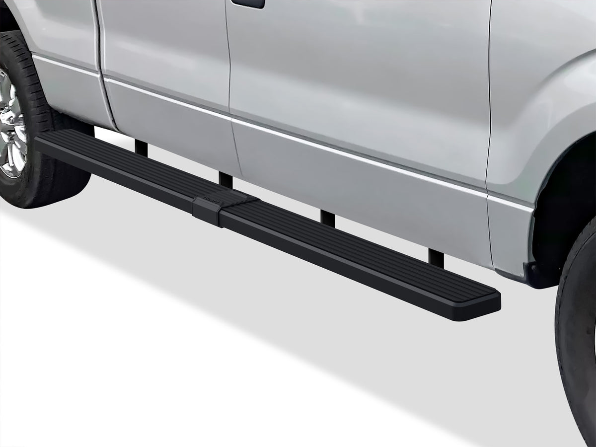 Stainless Steel Both Sides iStep W2W 6 Inch 2015-2026 Ford F-150 SuperCrew Cab\ 2022-2026 Ford F-150 Lightning SuperCrew Cab\ 2017-2026 Ford F-250/F-350 /F-450/F-550 Super Duty Crew Cab\ For 6.5 ft Bed Only IB06SAG5LB