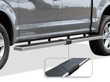 Stainless Steel Both Sides iStep W2W 6 Inch 2015-2026 Ford F-150 SuperCrew Cab\ 2022-2026 Ford F-150 Lightning SuperCrew Cab\ 2017-2026 Ford F-250/F-350 /F-450/F-550 Super Duty Crew Cab\ For 5.5 ft Bed Only IB06SAG5SA