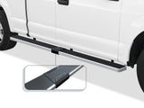 Stainless Steel Both Sides iStep W2W 6 Inch 2015-2026 Ford F-150 Super Cab 6.5ft Bed\ 2017-2026 Ford F-250/F-350/F-450/F-550 Super Duty Super Cab 6.5ft Bed IB06SAH8LA
