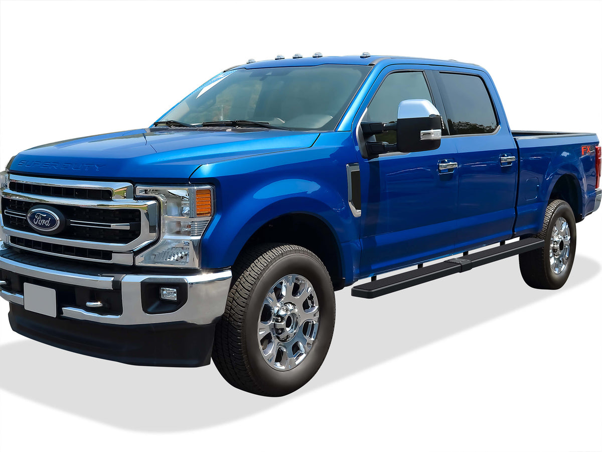 Stainless Steel Both Sides iStep W2W 5 Inch 2015-2026 Ford F-150 SuperCrew Cab\ 2017-2026 Ford F-250/F-350 /F-450/F-550 Super Duty Crew Cab\ For 6.5 ft Bed Only IB06WAG5LB