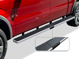 Stainless Steel Both Sides iStep W2W 5 Inch 2009-2014 Ford F-150 SuperCrew Cab 5.5 ft Bed IB06WAG7SA