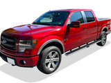 Stainless Steel Both Sides iStep W2W 5 Inch 2009-2014 Ford F-150 SuperCrew Cab 5.5 ft Bed IB06WAG7SA