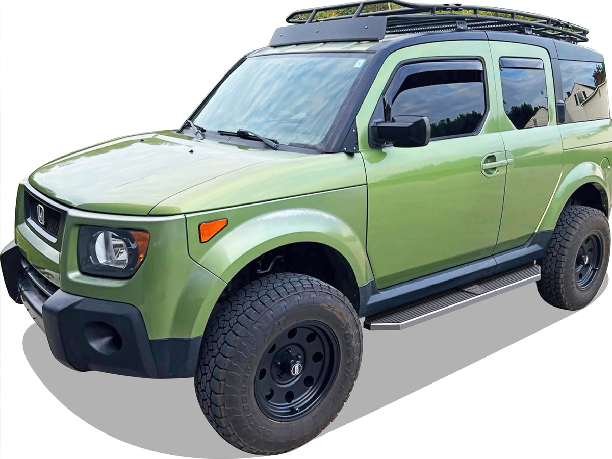 Stainless Steel Both Sides Running Board-H Series 2003-2011 Honda Element (Excl. SC Model) IB08RAB3Y