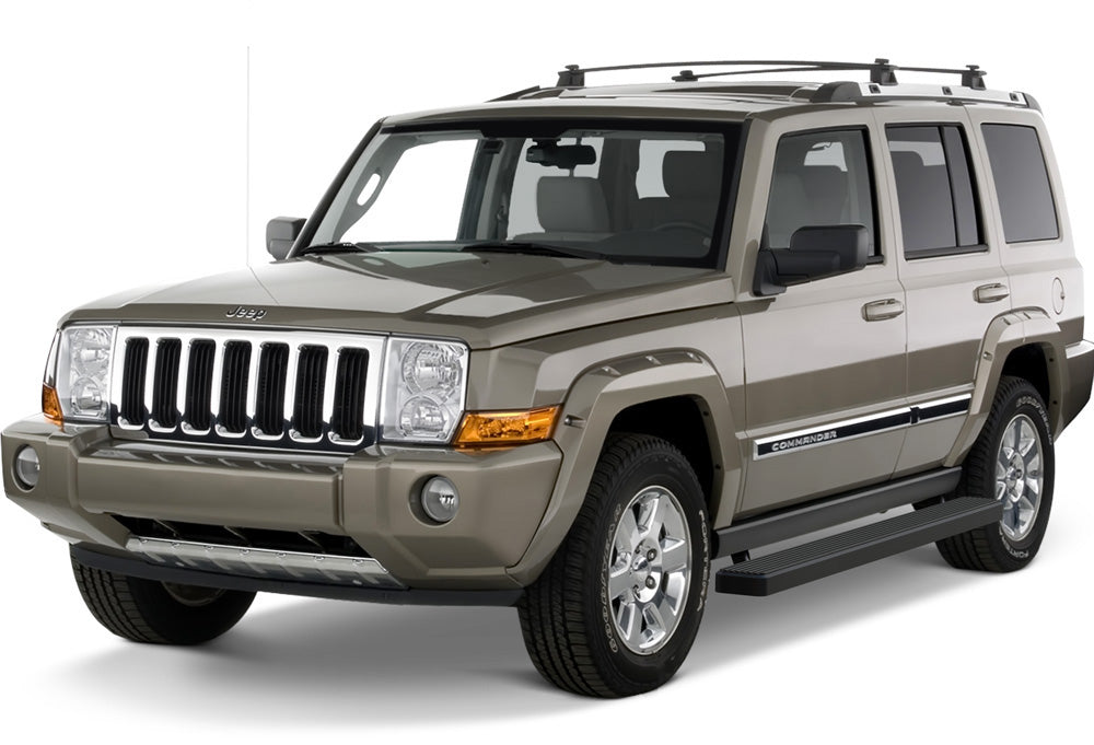Stainless Steel Both Sides iStep 5 Inch 2006-2011 Jeep Commander (7 Passenger Commander W/Rear A/C Only) IB10EAJ5B