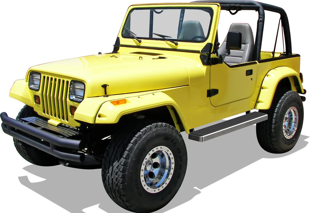 Stainless Steel Both Sides iStep 5 Inch 1987-2006 Jeep Wrangler IB10EJH4A