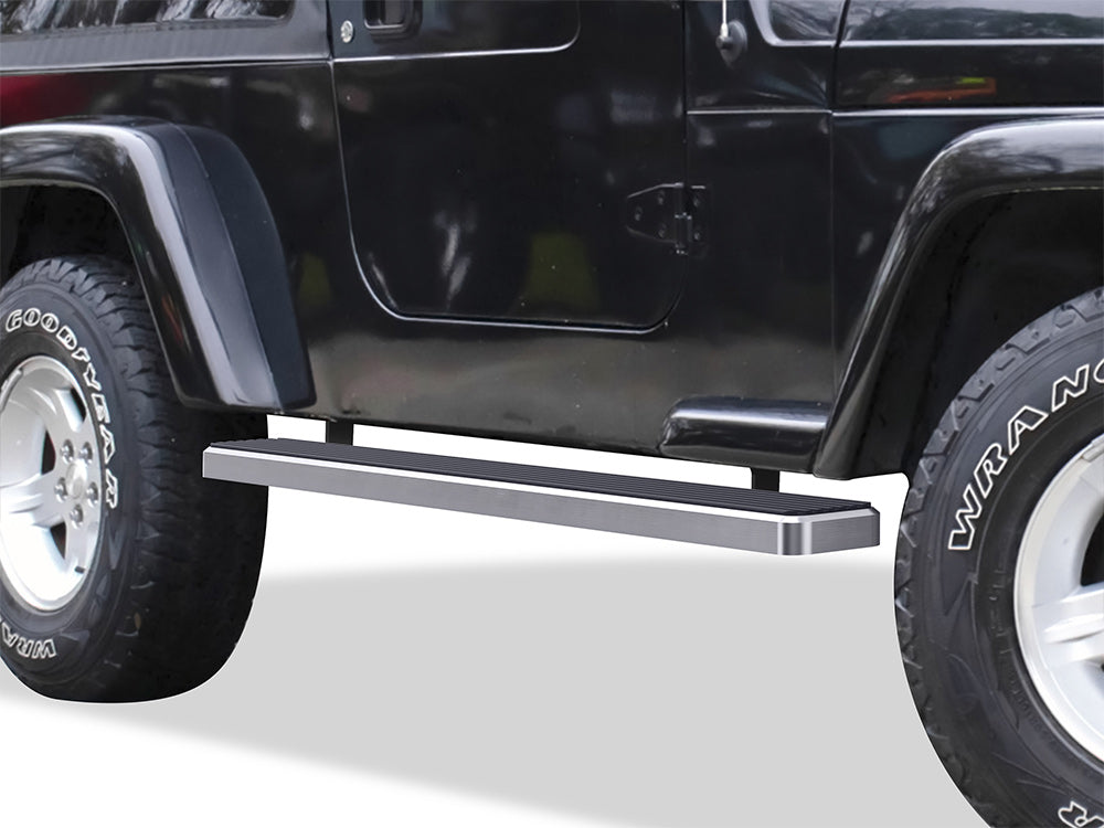 Stainless Steel Both Sides iStep 6 Inch 1987-2006 Jeep Wrangler IB10FJH4A