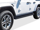 6061 Aircraft Aluminum Both Sides iRunning Board 2018-2026 Jeep Wrangler JL 4-Door, Incl. 2021-2026 4XE IB10RAA1B