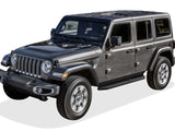 Stainless Steel Both Sides Running Board-H Series 2018-2026 Jeep Wrangler JL 4-Door, Incl. 2021-2026 4XE IB10RAA1H