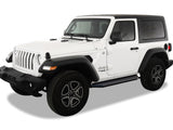 Stainless Steel Both Sides Running Board-H Series 2018-2026 Jeep Wrangler JL 2-Door IB10RAA6H