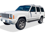 Stainless Steel Both Sides Running Board-H Series 1984-2000 Jeep Cherokee 4-Door ONLY IB10RBA7Y