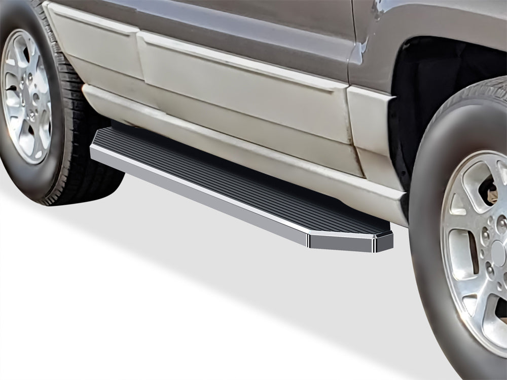 Stainless Steel Both Sides Running Board-H Series 1999-2004 Jeep Grand Cherokee Laredo ONLY IB10RIF1Y