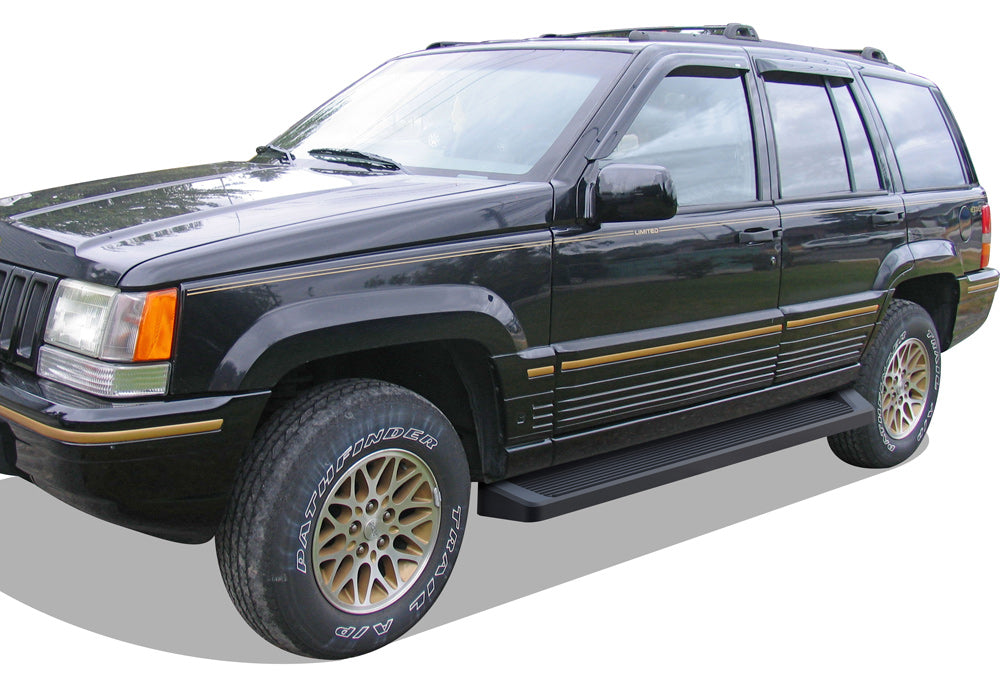 6061 Aircraft Aluminum Both Sides iRunning Board 1994-1998 Jeep Grand Cherokee Laredo ONLY IB10RIF2B