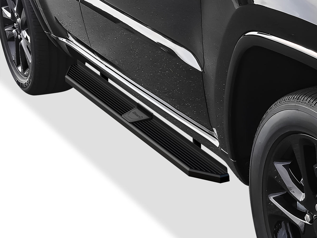 Stainless Steel Both Sides Running Board-H Series 2011-2021 Jeep Grand Cherokee\ Incl. 22 WK & Excl. Limited X, High Altitude, Summit, SRT, SRT8, Trackhawk and Trailhawk IB10RIF4H