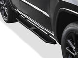 Stainless Steel Both Sides Running Board-H Series 2011-2021 Jeep Grand Cherokee\ Incl. 22 WK & Excl. Limited X, High Altitude, Summit, SRT, SRT8, Trackhawk and Trailhawk IB10RIF4H