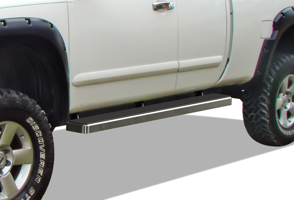 Stainless Steel Both Sides iStep 5 Inch 2004-2024 Nissan Titan King Cab (Exl.2016 Models)\ 2017-2019 Nissan Titan XD King Cab IB14EJD9A