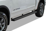 Stainless Steel Both Sides iStep 5 Inch 2004-2024 Nissan Titan Crew Cab (Exl. 2016 Models)\ 2016-2024 Nissan Titan XD Crew Cab IB14EJE0B