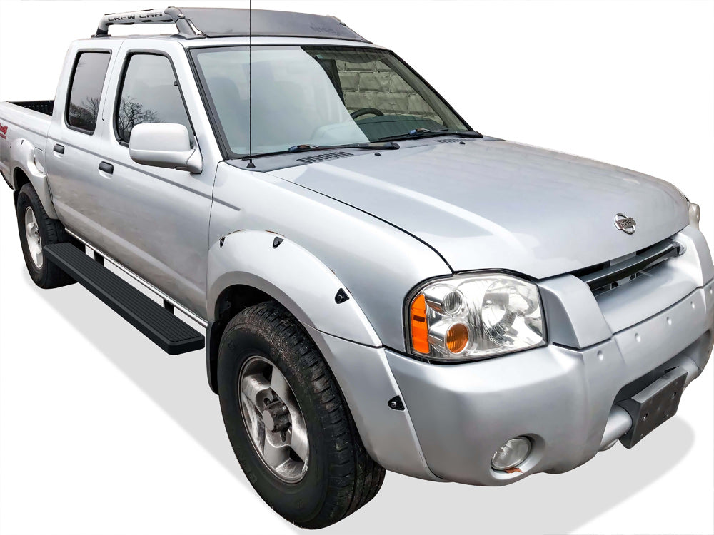 Stainless Steel Both Sides iStep 6 Inch 1999-2004 Nissan Frontier Crew Cab (5ft. Short Bed Only) IB14FBB5B