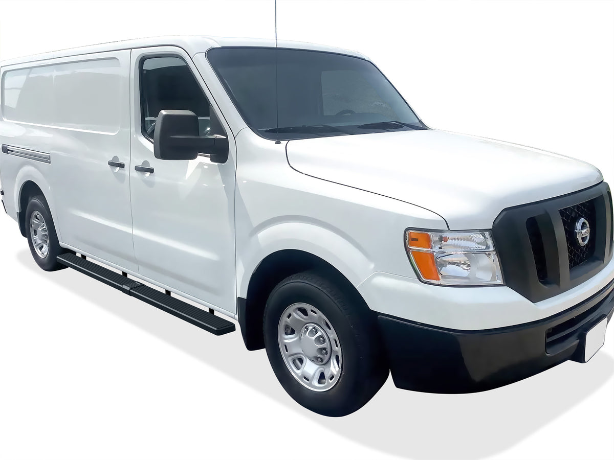 Stainless Steel Both Sides iStep 6 Inch Van 2012-2021 Nissan NV 1500/2500/3500 Van (Full Size) For 3-Door Models Only IB14FDJ7B