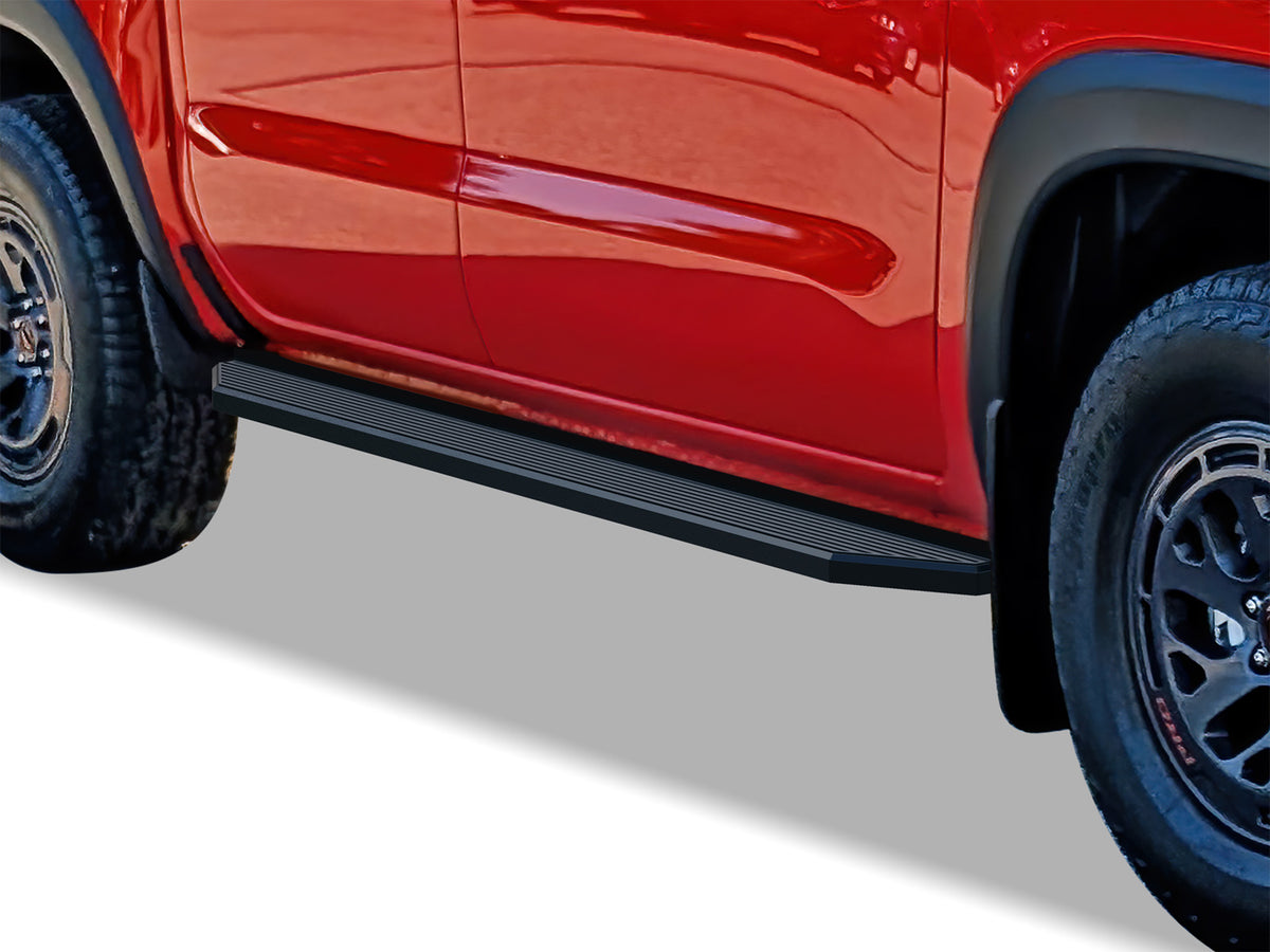 Stainless Steel Both Sides Running Board-H Series W2W 2005-2026 Nissan Frontier Crew Cab 5 ft Bed IB14PJI5SH