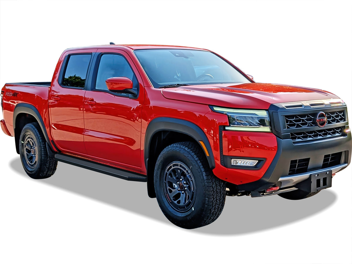 Stainless Steel Both Sides Running Board-H Series W2W 2005-2026 Nissan Frontier Crew Cab 5 ft Bed IB14PJI5SH