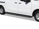 Stainless Steel Both Sides Running Board-H Series 2012-2021 Nissan NV 1500/2500/3500 Van (Full Size) For 3-Door Models Only IB14RDJ7H