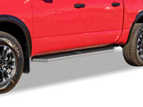 Stainless Steel Both Sides Running Board-H Series 2004-2024 Nissan Titan Crew Cab (Exl. 2016 Models)\ 2016-2024 Nissan Titan XD Crew Cab IB14RIE1Y