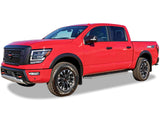 Stainless Steel Both Sides Running Board-H Series 2004-2024 Nissan Titan Crew Cab (Exl. 2016 Models)\ 2016-2024 Nissan Titan XD Crew Cab IB14RIE1Y