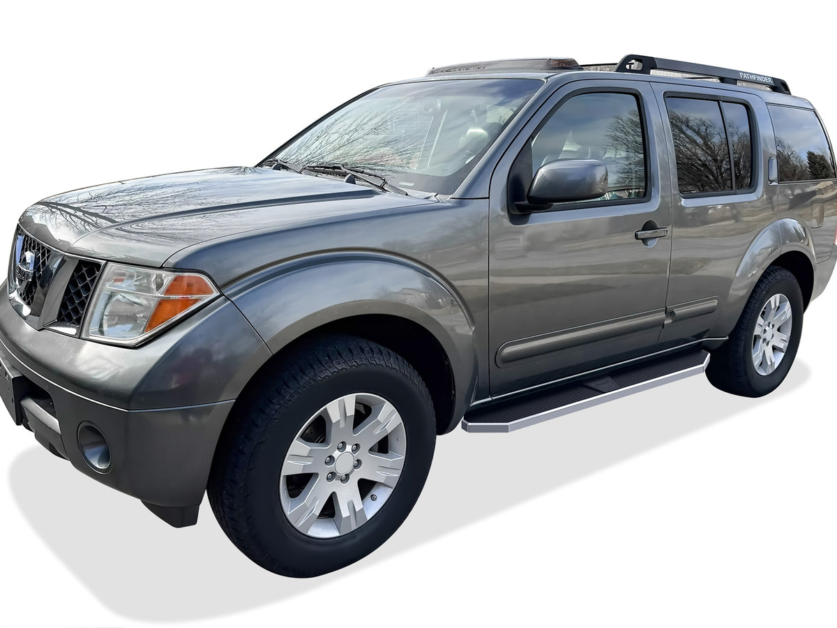 Stainless Steel Both Sides Running Board-H Series 2005-2012 Nissan Pathfinder IB14RIE2Y