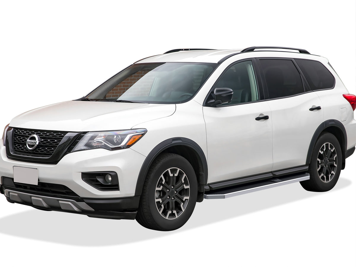 Stainless Steel Both Sides Running Board-H Series 2013-2016 Infinti QX60\ 2013-2021 Nissan Pathfinder (Excl. Platinum Model) IB14RIG2Y