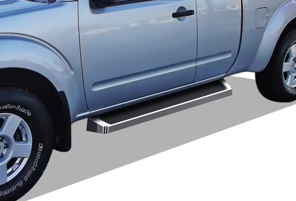 6061 Aircraft Aluminum Both Sides iRunning Board 2005-2026 Nissan Frontier King Cab\ 2005-2012 Suzuki Equator Extra Cab IB14RJI4A