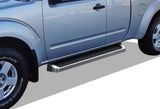 6061 Aircraft Aluminum Both Sides iRunning Board 2005-2026 Nissan Frontier King Cab\ 2005-2012 Suzuki Equator Extra Cab IB14RJI4A
