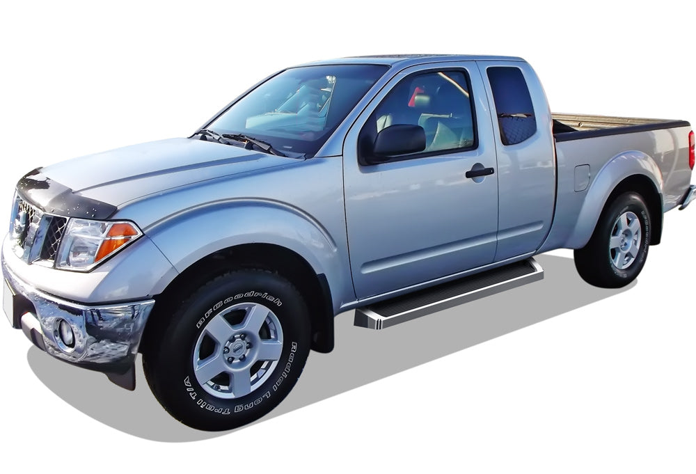 6061 Aircraft Aluminum Both Sides iRunning Board 2005-2026 Nissan Frontier King Cab\ 2005-2012 Suzuki Equator Extra Cab IB14RJI4A