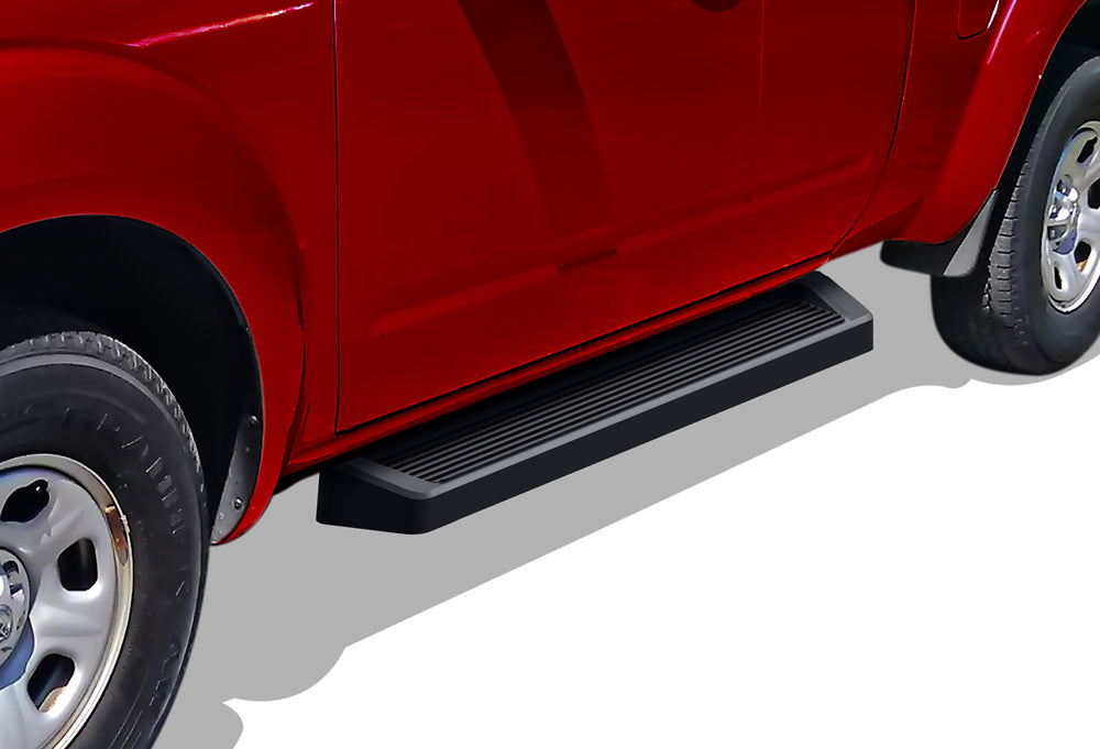 6061 Aircraft Aluminum Both Sides iRunning Board 2005-2026 Nissan Frontier King Cab\ 2005-2012 Suzuki Equator Extra Cab IB14RJI4B