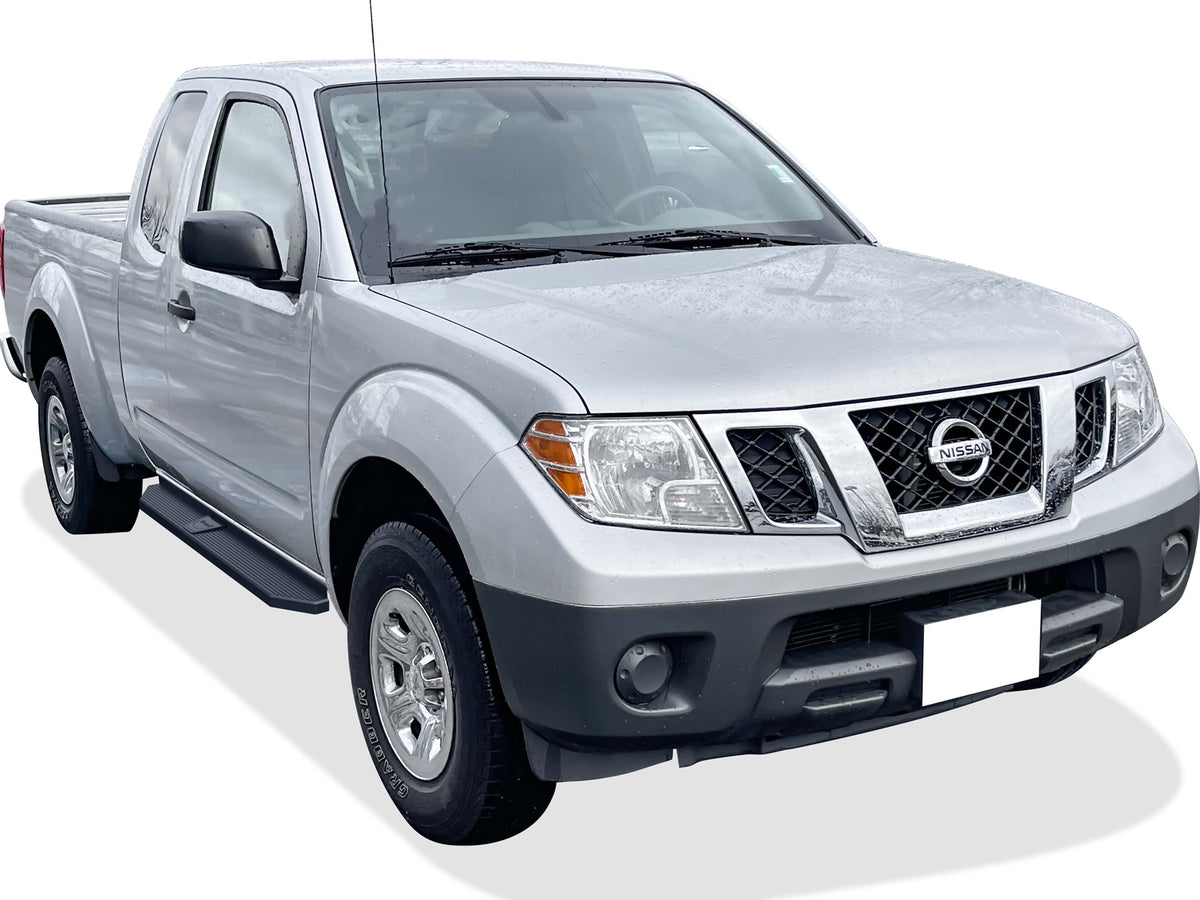 Stainless Steel Both Sides Running Board-H Series 2005-2026 Nissan Frontier King Cab\ 2005-2012 Suzuki Equator Extra Cab IB14RJI4H