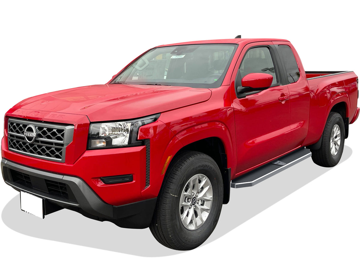 Stainless Steel Both Sides Running Board-H Series 2005-2026 Nissan Frontier King Cab\ 2005-2012 Suzuki Equator Extra Cab IB14RJI4Y