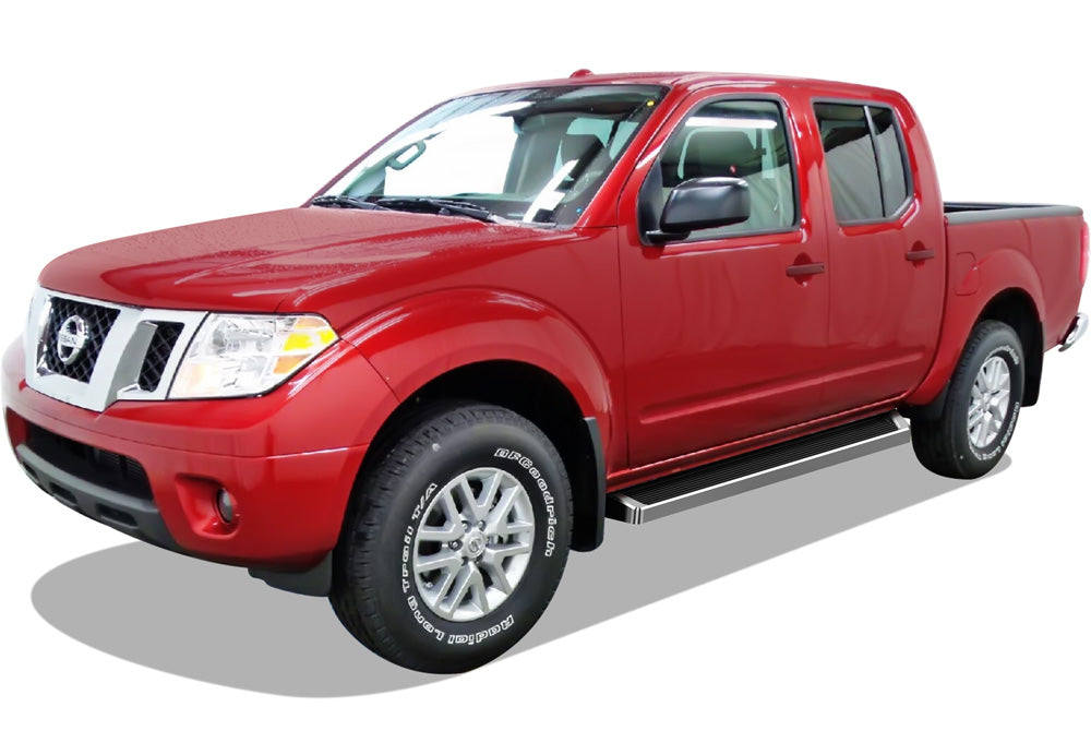 6061 Aircraft Aluminum Both Sides iRunning Board 2005-2026 Nissan Frontier Crew Cab IB14RJI5A