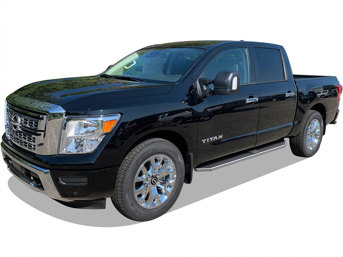 Stainless Steel Both Sides Running Board-H Series 2005-2026 Nissan Frontier Crew Cab IB14RJI5Y