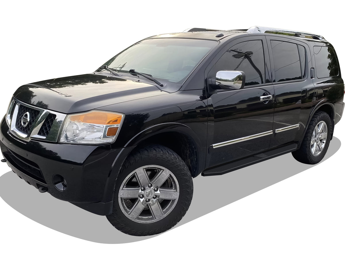 Stainless Steel Both Sides Running Board-H Series 2004-2016 Nissan Armada IB14RJI6H