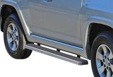 Stainless Steel Both Sides iStep 5 Inch 2010-2013 Toyota 4Runner SR5\ 2010-2024 Toyota 4Runner Limited\ 2019-2024 Toyota 4Runner Nightshade Edition\ (Only fit Models with Lower Rocker Panel Extensions) IB20EBC0A