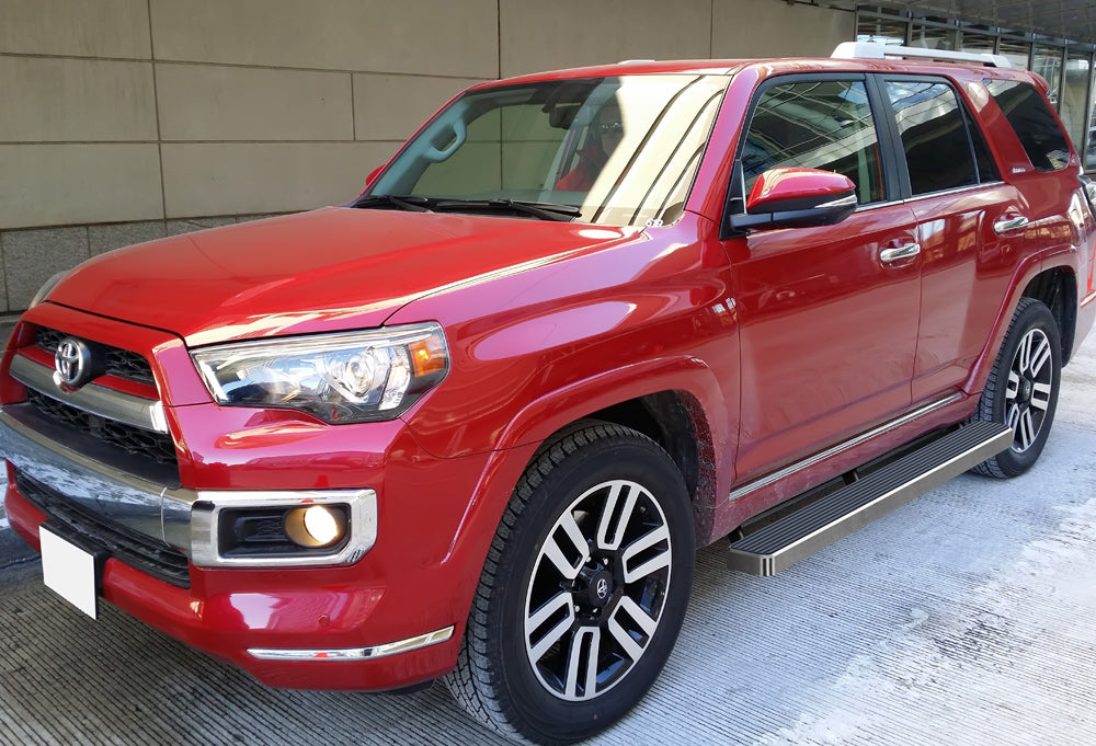 Stainless Steel Both Sides iStep 6 Inch 2010-2013 Toyota 4Runner SR5\ 2010-2024 Toyota 4Runner Limited\ 2019-2024 Toyota 4Runner Nightshade Edition\ (Only fit Models with Lower Rocker Panel Extensions) IB20FBC0A