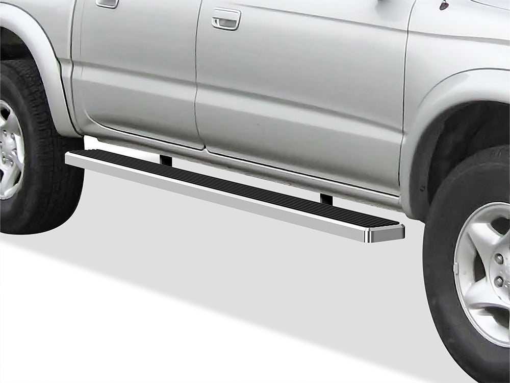 Stainless Steel Both Sides iStep 6 Inch 2001-2004 Toyota Tacoma Double/Crew Cab IB20FJE7C