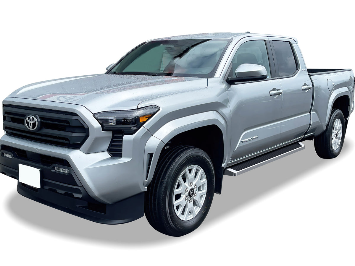6061 Aircraft Aluminum Both Sides iRunning Board 2024-2026 Toyota Tacoma Double Cab/Crew Cab IB20RAE8A